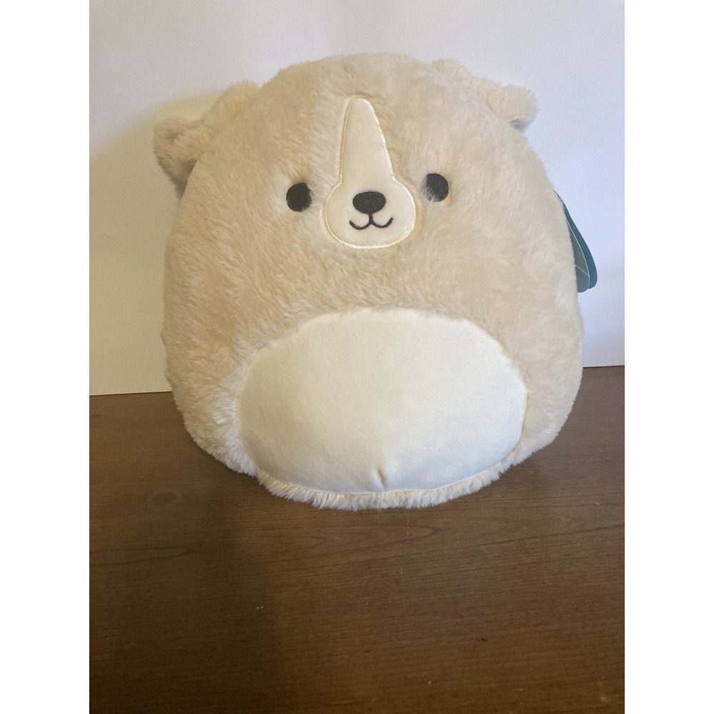 Squishmallows 12" Stevon Dog Fuzz-A-Mallows Tan Cream Plush NWT